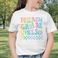 Tie Dye 4th Grade Vibes Fourth Grade Retro Back To School Graphic Toddler T-Shirt Tie Dye 4th Grade Vibes Fourth Grade Retro Back To School Graphic Toddler T-Shirt