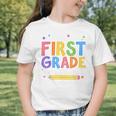 Watch Out First Grade Here I Come 1St Grade Back To School Graphic Toddler T-Shirt Watch Out First Grade Here I Come 1St Grade Back To School Graphic Toddler T-Shirt