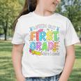 Watch Out First Grade Here I Come Back To School 1st Grade Graphic Toddler T-Shirt