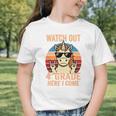 Watch Out Fourth Grade 2026 Back To School 4th Grade Boys Premium Tri-Blend Graphic Toddler T-Shirt