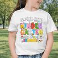 Watch Out Kindergarten Here I Come Back To School Girls Kids Graphic Toddler T-Shirt