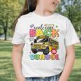 Welcome Back To School Bus Happy First Day Of School Student Graphic Toddler T-Shirt Welcome Back To School Bus Happy First Day Of School Student Graphic Toddler T-Shirt