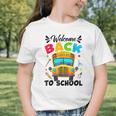 Welcome Back To School Outfit School Bus Driver Graphic Toddler T-Shirt Welcome Back To School Outfit School Bus Driver Graphic Toddler T-Shirt
