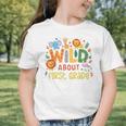 Wild About First Grade Safari Jungle Animals Back To School Graphic Toddler T-Shirt Wild About First Grade Safari Jungle Animals Back To School Graphic Toddler T-Shirt