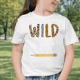 Women's Wild About 2nd Grade Kids Zoo Animal Lover Back To School Graphic Toddler T-Shirt