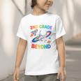 2nd Grade And Beyond Second Grade Astronaut Back To School Graphic Toddler T-Shirt 2nd Grade And Beyond Second Grade Astronaut Back To School Graphic Toddler T-Shirt