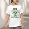 4th Grade Level Unlocked Back To School Pixel Game Graphic Toddler T-Shirt