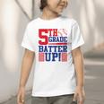 5th Grade Batter Up Back To School Fifth Grade Baseball Boys Graphic Toddler T-Shirt 5th Grade Batter Up Back To School Fifth Grade Baseball Boys Graphic Toddler T-Shirt