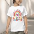 67 Days Smarter Rainbow For Back To School Kids Graphic Toddler T-Shirt 67 Days Smarter Rainbow For Back To School Kids Graphic Toddler T-Shirt