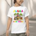 Aloha First Grade Pineapple Hawaii Back To School Kids Girl Graphic Toddler T-Shirt