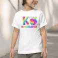Back To School F Is For Kindergarten Rainbow Apple Kid Graphic Toddler T-Shirt Back To School F Is For Kindergarten Rainbow Apple Kid Graphic Toddler T-Shirt