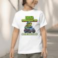 Back To School Kindergarten Retro Monster Truck Dinosaur Boy Graphic Toddler T-Shirt