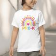 Back To School Shirt Rainbow Happy First Day Of Pre-K Graphic Toddler T-Shirt Back To School Shirt Rainbow Happy First Day Of Pre-K Graphic Toddler T-Shirt
