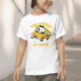 Back To School The Wheels On The Bus Go Round And Round Kids Graphic Toddler T-Shirt