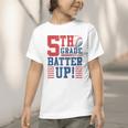 Baseball Fifth Grade Back To School 5th Grade Batter Up Graphic Toddler T-Shirt Baseball Fifth Grade Back To School 5th Grade Batter Up Graphic Toddler T-Shirt