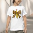 Bow Pencil Leopard First Day Of School Back To School Graphic Toddler T-Shirt