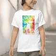 Bruh We Back First Day Of School Kids Back To School Boys Graphic Toddler T-Shirt