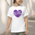 Bulldogs Heart Back To School Spirit P Graphic Toddler T-Shirt