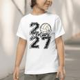 Class Of 2027 Volleyball Senior 2027 Back To School Graphic Toddler T-Shirt Class Of 2027 Volleyball Senior 2027 Back To School Graphic Toddler T-Shirt