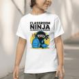 Classroom Ninja Academics In Disguise Back To School Student Graphic Toddler T-Shirt