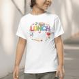 Colorful Lunch Lady Appreciation Retro Back To School Graphic Toddler T-Shirt