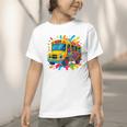 Colorful School Bus Driver Back To School Men Women Kids Graphic Toddler T-Shirt Colorful School Bus Driver Back To School Men Women Kids Graphic Toddler T-Shirt