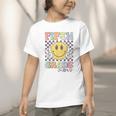 Fifth Grade Vibes Smile Face 5th Grade Team Back To School Graphic Toddler T-Shirt