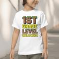 First Day Of 1st Grade Level Unlocked Back To School For Boy Graphic Toddler T-Shirt First Day Of 1st Grade Level Unlocked Back To School For Boy Graphic Toddler T-Shirt