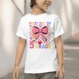 First Day Of 5th Grade Coquette Back To School Girls Kids Graphic Toddler T-Shirt First Day Of 5th Grade Coquette Back To School Girls Kids Graphic Toddler T-Shirt