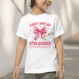 First Day Of 6th Grade Coquette Back To School Girls Kids Graphic Toddler T-Shirt First Day Of 6th Grade Coquette Back To School Girls Kids Graphic Toddler T-Shirt