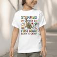 First Grade Graduation Dinosaur Dino Back To School Student Graphic Toddler T-Shirt First Grade Graduation Dinosaur Dino Back To School Student Graphic Toddler T-Shirt