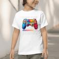 Game Over Back To School Gaming Controller Kids Gamer Premium Tri-Blend Graphic Toddler T-Shirt Game Over Back To School Gaming Controller Kids Gamer Premium Tri-Blend Graphic Toddler T-Shirt