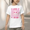 Groovy Class Of 2038 Grow With Me Smile Face Back To School Graphic Toddler T-Shirt Groovy Class Of 2038 Grow With Me Smile Face Back To School Graphic Toddler T-Shirt