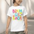 Groovy Custodian Bruh We Back To School Janitor Retro Graphic Toddler T-Shirt Groovy Custodian Bruh We Back To School Janitor Retro Graphic Toddler T-Shirt