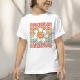Groovy School Counselor Cute Daisy Flower Back To School Graphic Toddler T-Shirt Groovy School Counselor Cute Daisy Flower Back To School Graphic Toddler T-Shirt