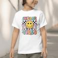 Groovy Sixth 6TH Grade Vibes Back To School First Day Kids Graphic Toddler T-Shirt