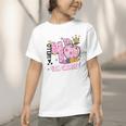 Hello Fourth 4th Grade Leopard Tie Dye Girl Back To School Graphic Toddler T-Shirt