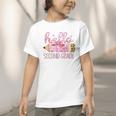 Hello Second Grade Pencil Tie Dye Coquette Back To School Graphic Toddler T-Shirt