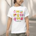 Hello Sixth 6th Grade Back To School Coquette Bow Girls Graphic Toddler T-Shirt Hello Sixth 6th Grade Back To School Coquette Bow Girls Graphic Toddler T-Shirt
