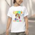 I'm Ready To Crush 1st Grade Dabbing Unicorn Back To School Graphic Toddler T-Shirt