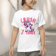 I'm Ready To Crush 2nd Grade Dabbing Unicorn Back To School Graphic Toddler T-Shirt I'm Ready To Crush 2nd Grade Dabbing Unicorn Back To School Graphic Toddler T-Shirt