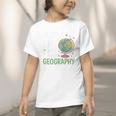Just a Girl Who Loves Geography Back To School Kids Girls Graphic Toddler T-Shirt