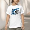 Kids Shark With School Books Back To School Shark Lovers Graphic Toddler T-Shirt Kids Shark With School Books Back To School Shark Lovers Graphic Toddler T-Shirt