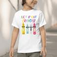 Kindergarten Back To School Crayons Let's Eat Crayon Graphic Toddler T-Shirt Kindergarten Back To School Crayons Let's Eat Crayon Graphic Toddler T-Shirt