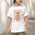 Kindergarten Vibes Groovy Kindergarten Back To School Frog Graphic Toddler T-Shirt Kindergarten Vibes Groovy Kindergarten Back To School Frog Graphic Toddler T-Shirt