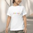 My Last First Day Of High School Back To School Premium Tri-Blend Graphic Toddler T-Shirt