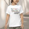 My Last First Day Senior 2025 Back To School Vintage Cool Graphic Toddler T-Shirt