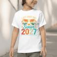 Last First Day Senior 2027 Back To School Students Tee Graphic Toddler T-Shirt Last First Day Senior 2027 Back To School Students Tee Graphic Toddler T-Shirt