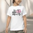 LiL Miss Pre-K Girls Coquette Bow Gingham Bow Back To School Graphic Toddler T-Shirt LiL Miss Pre-K Girls Coquette Bow Gingham Bow Back To School Graphic Toddler T-Shirt