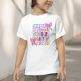 Little Miss Kindergarten Kids Girls Coquette Back To School Graphic Toddler T-Shirt